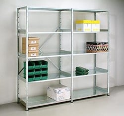 Verzinkt metalen legbord aanbouw stellingsysteem 30DX200HX100B