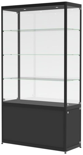 Van Esch Pictor VAK vitrinekast - Zwart - VAK100
