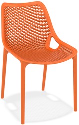 Air stapelbare stoel oranje