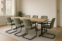Vergaderset Pro (6 stoelen)